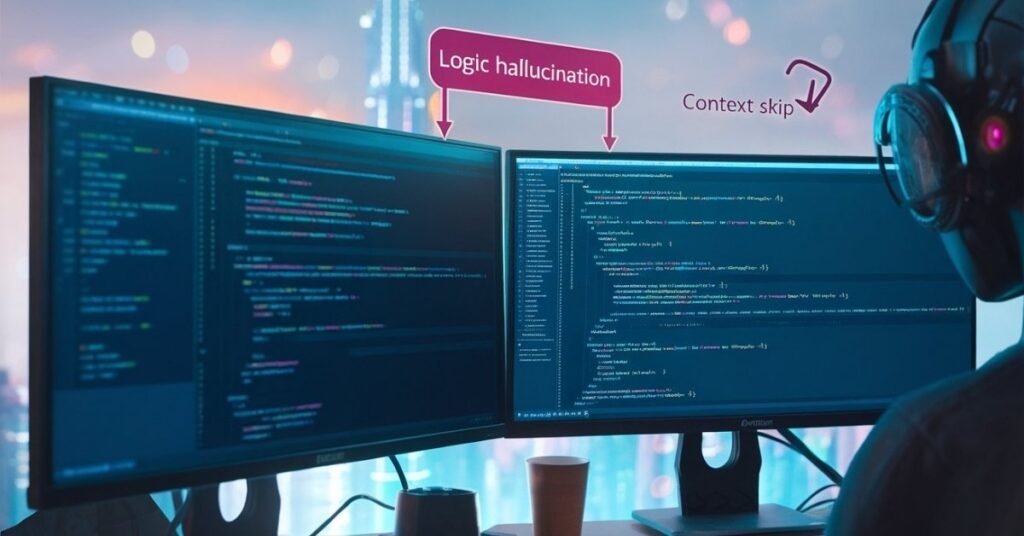 ChatGPT 5 logic hallucination vs Gemini 2.0 context skip error example