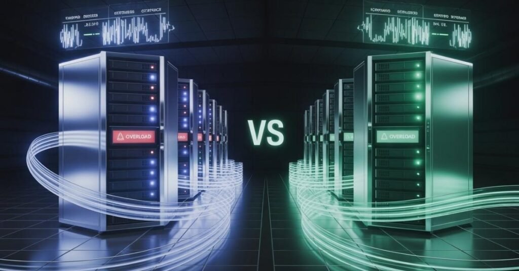 Google Cloud vs Microsoft Azure AI server infrastructure