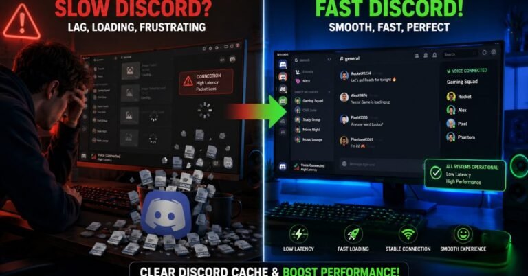 discord how to clear cache