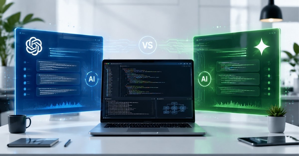 ChatGPT vs Gemini for coding comparison 2026