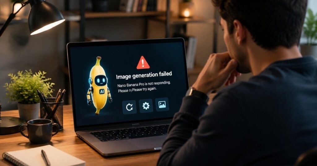 nano banana pro not working