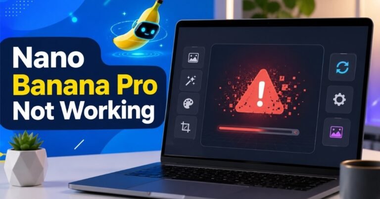 nano banana pro not working