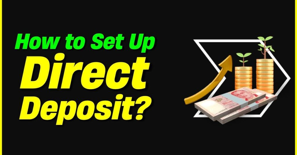 How to Send Direct Deposit to Yourself